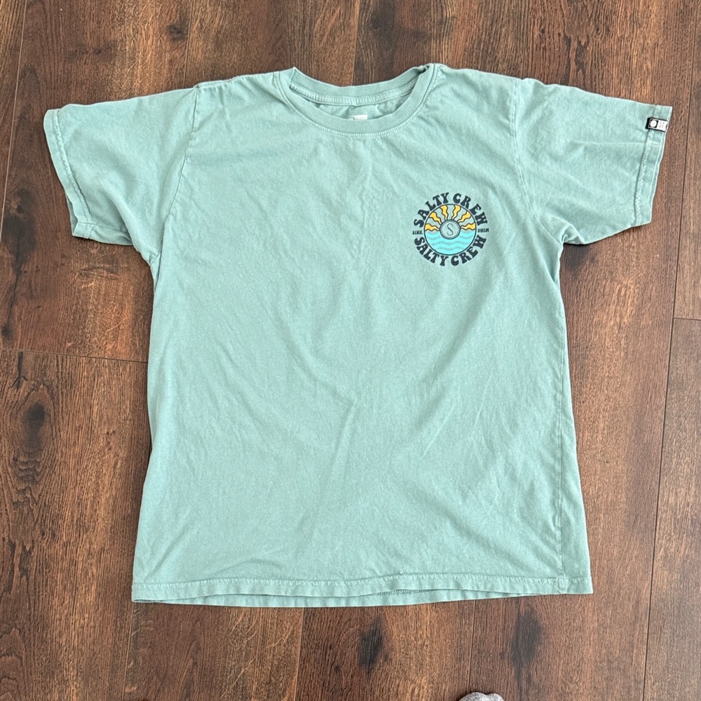 Salty Crew Green Short Sleeve Tee